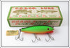 Creek Chub Fireplug Concave Belly Midget Darter Lure In Box 8032 CB