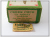 Creek Chub Fireplug Concave Belly Midget Darter In Box