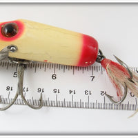 Heddon Red & White Giant River Runt