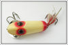 Heddon Red & White Giant River Runt