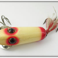 Heddon Red & White Giant River Runt