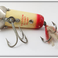 Heddon Red & White Giant River Runt