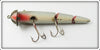Weller Silver & Red Jointed Minnow