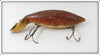 Vintage Heddon Red Scale Tadpolly Lure 5009H 