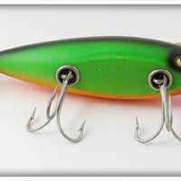 Vintage Creek Chub Fire Plug Injured Minnow Lure 1532