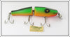 Vintage Creek Chub Fire Plug Jointed Pikie Lure 2632