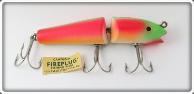 Vintage Creek Chub Rainbow Fire Jointed Darter Lure 4931