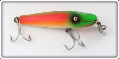 Vintage Creek Chub Rainbow Fire Midget Pikie Lure 2231