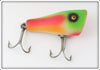 Vintage Creek Chub Rainbow Fire Midget Plunker Lure 5931