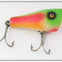 Vintage Creek Chub Rainbow Fire Midget Plunker Lure 5931