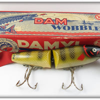 Vintage Dam Damyl Jointed Wobbler Lure In Box 1655/14 A 