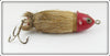 Vintage Paw Paw Red Head Musky Natural Hair Mouse Lure 81