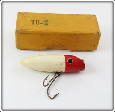 Vintage Shur Strike Red & White TO Trout Oreno In Box TO-2 