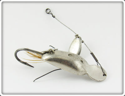 Vintage Heddon Nickel Weedless Ace Stanley Lure 190 NP 