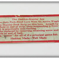 Heddon Weedless Ace Stanley In Box