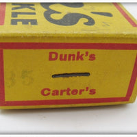 Dunk's Carter's Bestever Empty Box #35