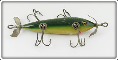 Shakespeare Green Crackleback Five Hook Underwater Minnow Lure