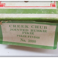 Creek Chub Pikie Scale Jointed Husky Pikie In Correct Box 3000