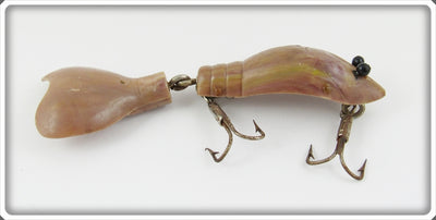 Vintage Joe Bob Mfg Co Brown Cripple Critter Crawfish Lure