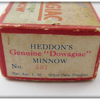Heddon Empty Box for Rainbow 150 Dowagiac Minnow 151