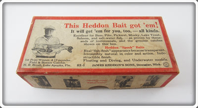Heddon Empty Box For Shad 740 SHA Punkin-Seed