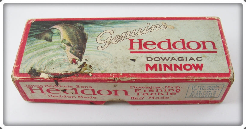 Heddon Empty Box for 150 Dowagiac Minnow Shiner Scale 159P