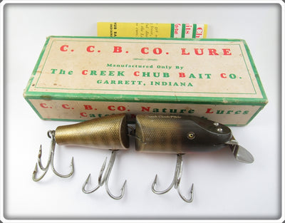 Creek Chub Pikie Scale Jointed Striper Pikie Lure In Box 6800 