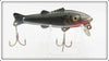 Vintage Outing Mfg Co Green Scale Bassy Getum Lure