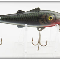 Vintage Outing Mfg Co Green Scale Bassy Getum Lure
