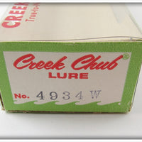 Creek Chub Blue Flash Jointed Darter In Correct Box