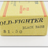 Beaver Bait Co Black Bass Old Fighter In Box