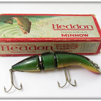 Heddon Green Scale Gamefisher In Correct Box 5509D