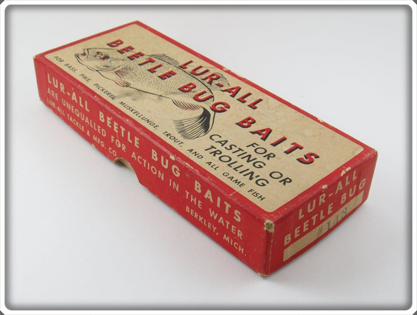 Vintage Lur All Beetle Bug Bait In Box 143 For Sale