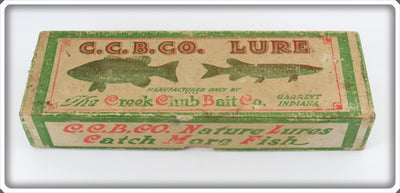 Vintage Creek Chub Mullet Husky Musky Empty Box 607 