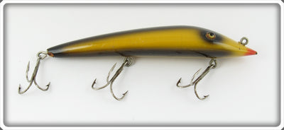 Vintage Moonlight Yellow & Black Musky Pikaroon Lure 907