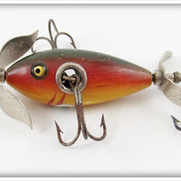 Vintage Shakespeare Rainbow 03 Submerged Minnow Lure 03 