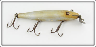 Vintage Creek Chub Special Order Solid Silver Pikie Lure 700
