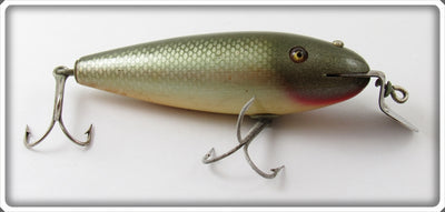 Vintage Creek Chub Silver Shiner Wiggler Lure 103