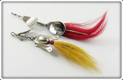 Vintage Al Foss Frog & Sheik Lure Pair