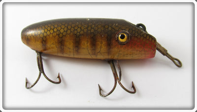 Vintage South Bend Pike Scale Glass Eye Midge Oreno Lure 968P