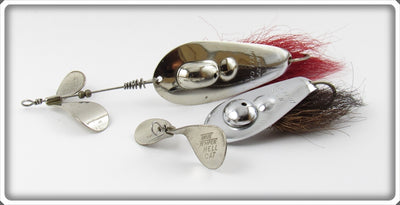 Vintage True Temper Hell Cat No. 27 & 28 Lure Pair