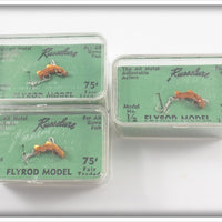 Russelure Dealer Box Of Six Lures: Orange Model 1/2