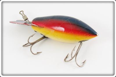 Vintage Bomber Rainbow Early No Eye Model 400 Lure 417