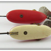 Al Foss Solid Red & Red/White Oriental Wiggler Pair