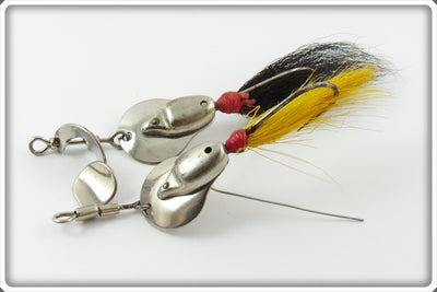 Vintage Al Foss Shimmy Wiggler Lure Pair 
