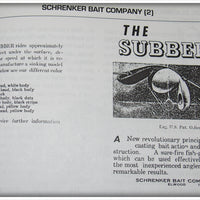 Schrenker Bait Co Yellow & Green The Subber