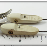 Al Foss White Oriental Wiggler Pair