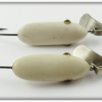 Al Foss White Oriental Wiggler Pair