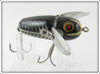 Vintage Heddon Black Shore Crazy Crawler Lure 2120 XBW