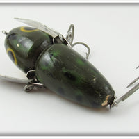 Heddon Bullfrog Black Pupil Crazy Crawler